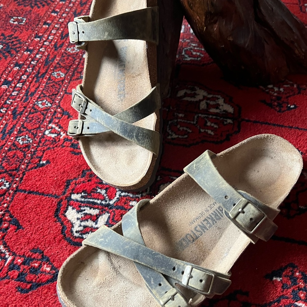 Birkenstock Franca Sandals with Adjustable Straps